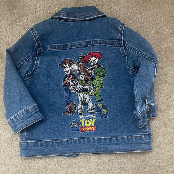 Disney Jackets & Coats Disney Baby Toy Story Jean Jacket Poshmark